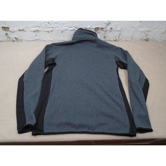 Patagonia Performance Better Sweater Mens Large Gray Black 1/4 Zip Jacket 25980 - Picture 11 of 11